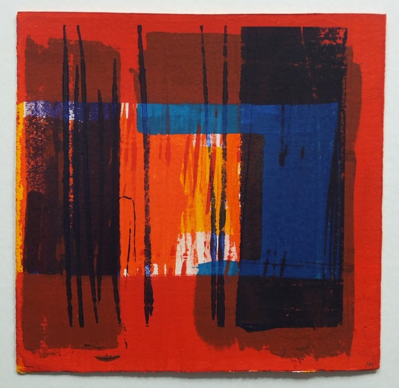 Martyn Brewster ARE, Monoprint no. 108