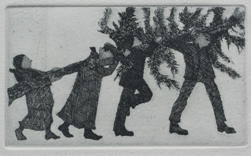 Annie Williams RWS RE, Carrying the Tree