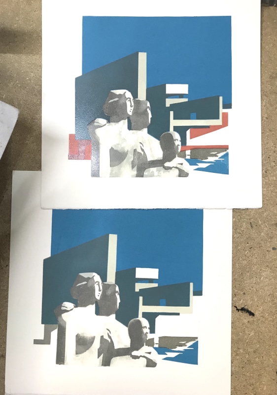 stages of printing
