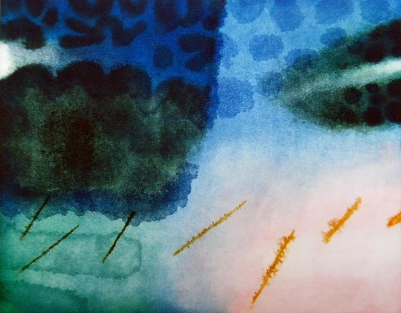 Drifting III, etching