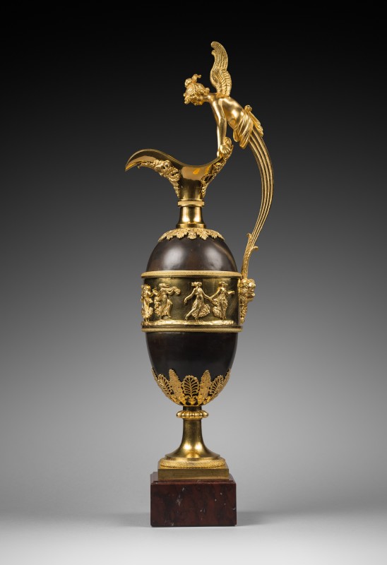 An large Empire ewer attributed to Claude Galle, Paris, date circa 1810