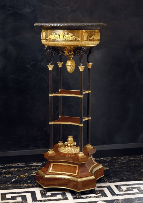 An Empire jardinière attributed to Jacob-Desmalter et Cie with mounts most probably by Pierre-Philippe Thomire, Paris, date circa 1810