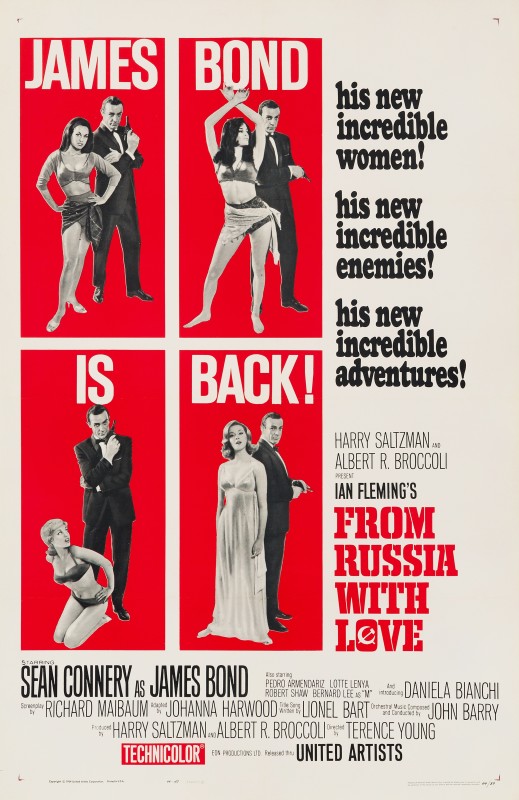 David Chasman, From Russia With Love, 1964