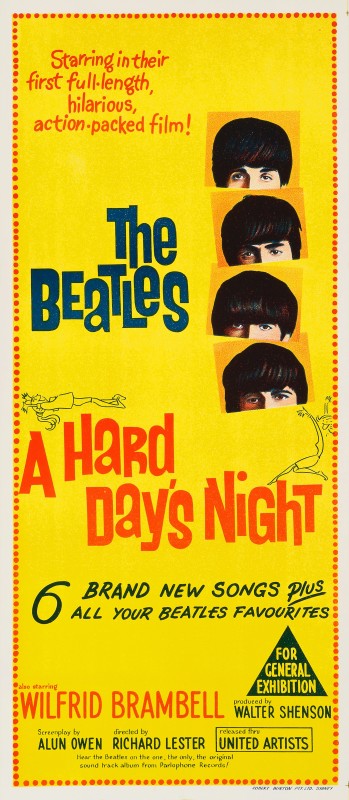 A Hard Day's Night, 1964 | Rock Paper Film