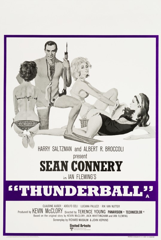 Robert McGinnis, Thunderball, 1973 Re-release
