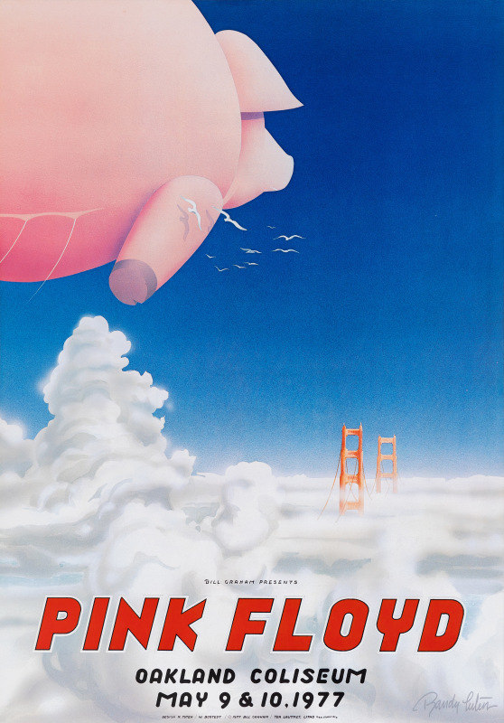Randy Tuten, Pink Floyd Oakland Coliseum Concert, 1977