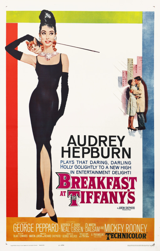 Robert McGinnis, Breakfast at Tiffany's, 1961