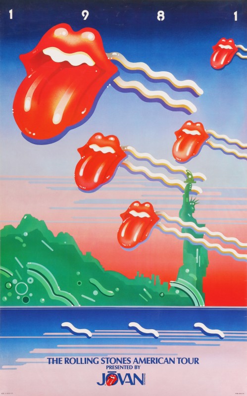 Doug Johnson, The Rolling Stones, 1981