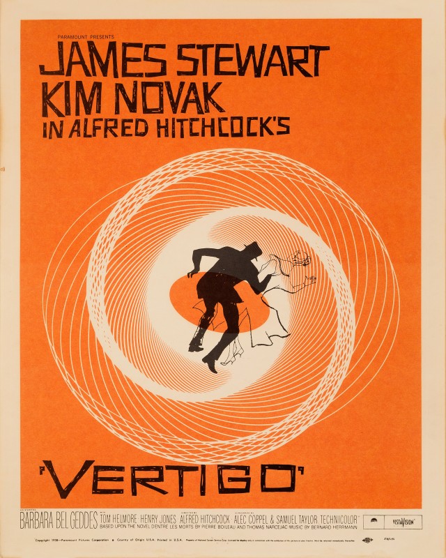 Saul Bass, Vertigo, 1958