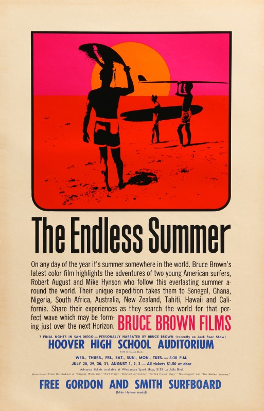 John Van Hamersveld, The Endless Summer, 1965