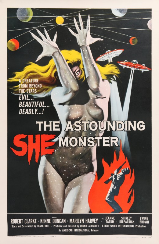 Albert Kallis, The Astounding She-Monster, 1958