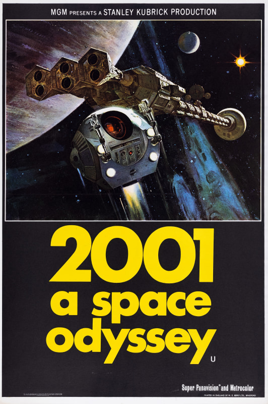 Robert McCall, '2001: A Space Odyssey' Kubrick, 1968