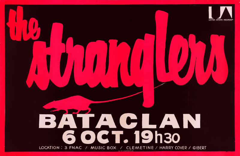 The Stranglers, Bataclan Concert, Paris,, 1978