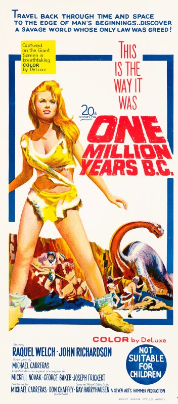 One Million Years B.C., 1966