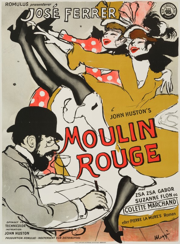 Maggi Baaring, Moulin Rouge, 1955