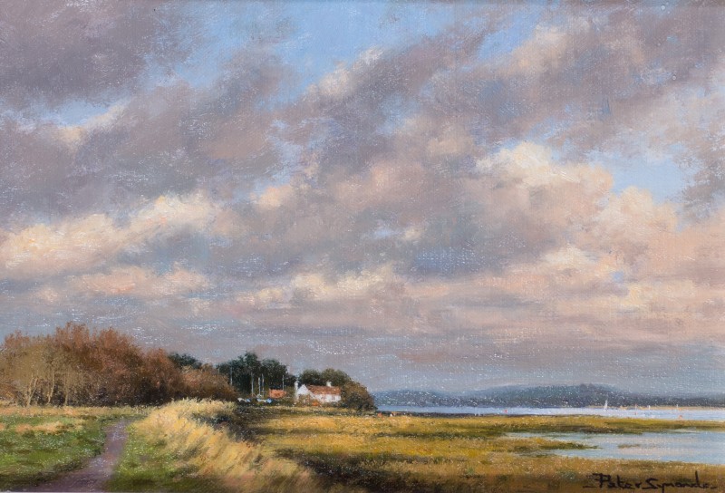 Peter Symonds , The late sail, Thorney Island, Chichester Harbour