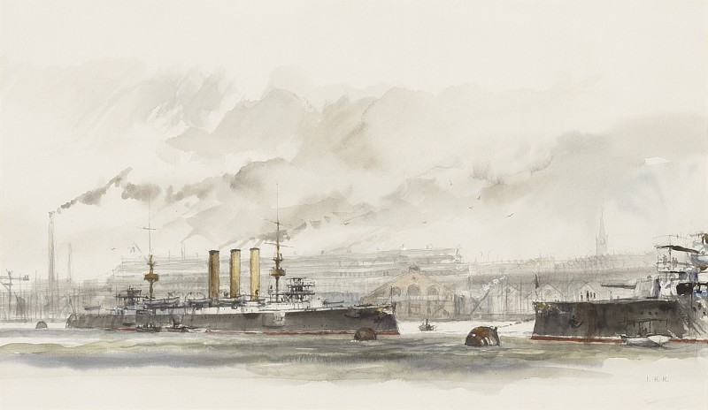 General O'Higgins, Elswick shipyard, Newcastle upon Tyne, 1898