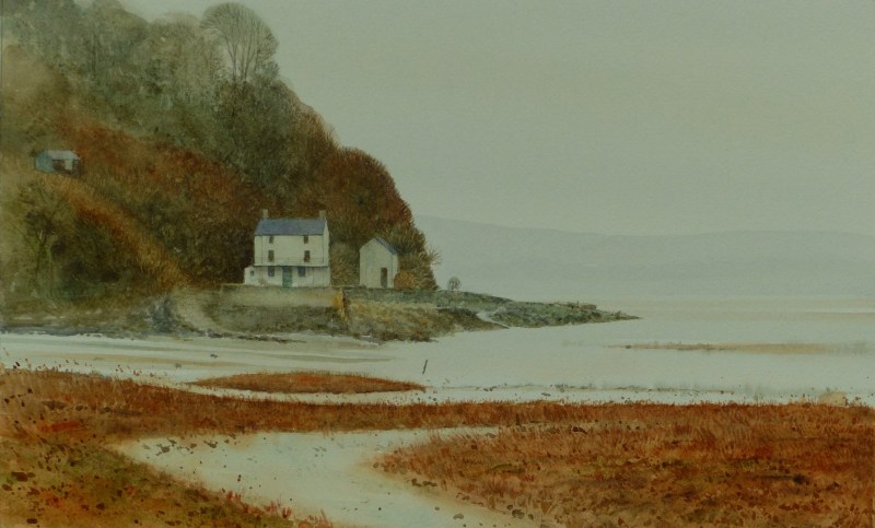 The boathouse, Laugharne - home of Dylan Thomas