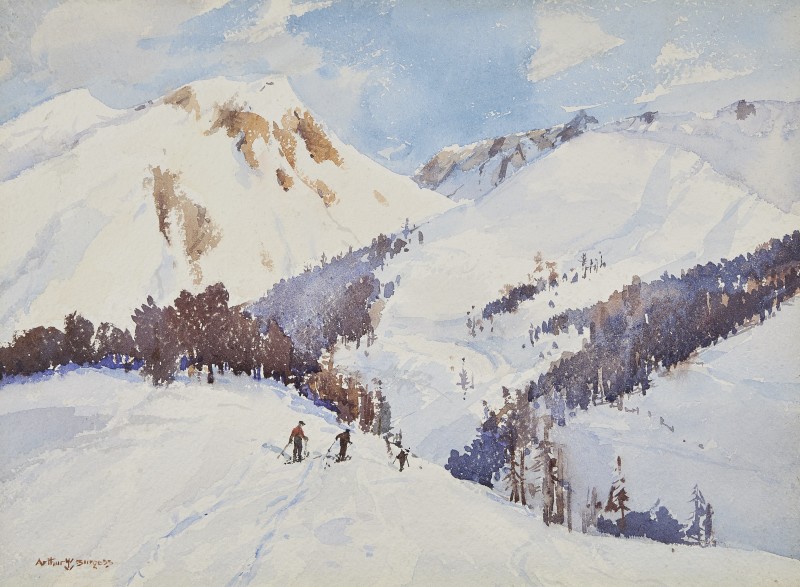 The crest of the hill, Zermatt
