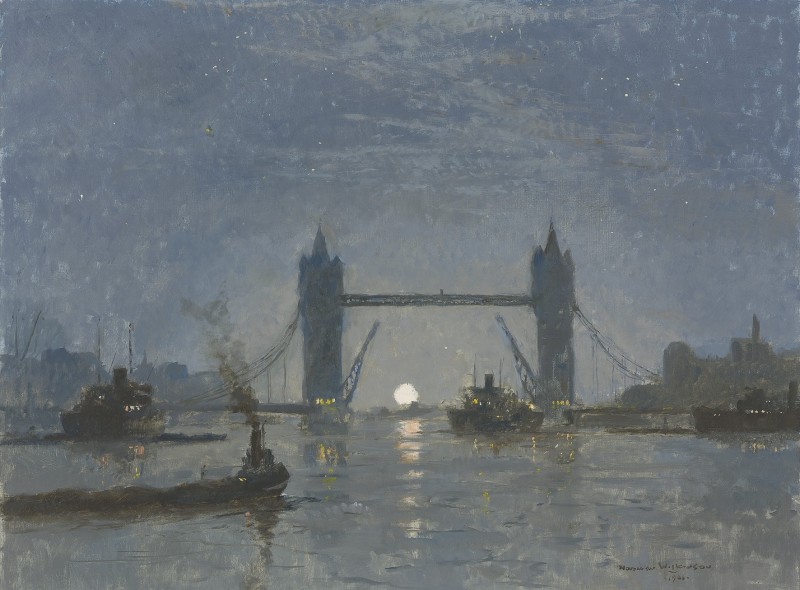 Moonlit Thames: Tower Bridge