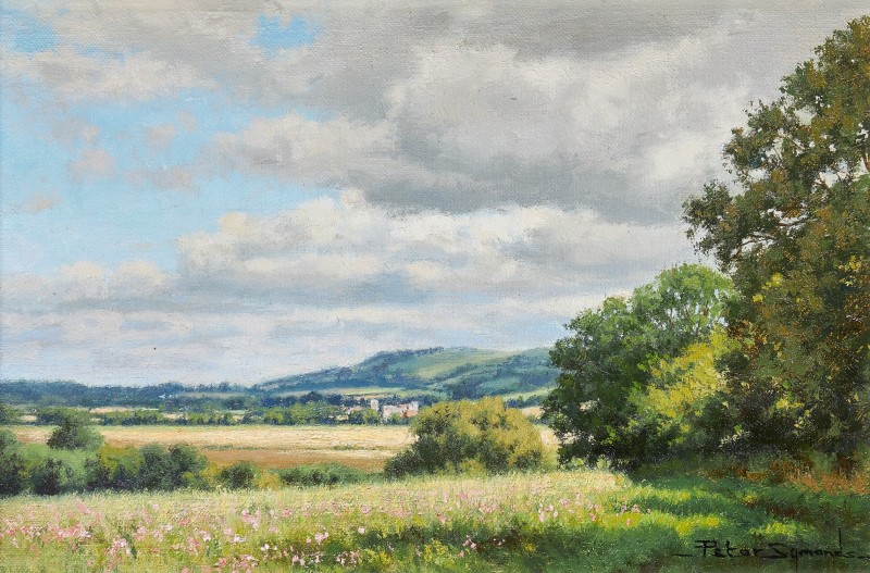 Amberly and the Downs from Bury, West Sussex