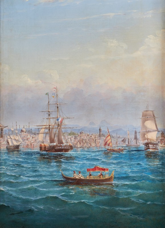 Busy shipping off Constantinople