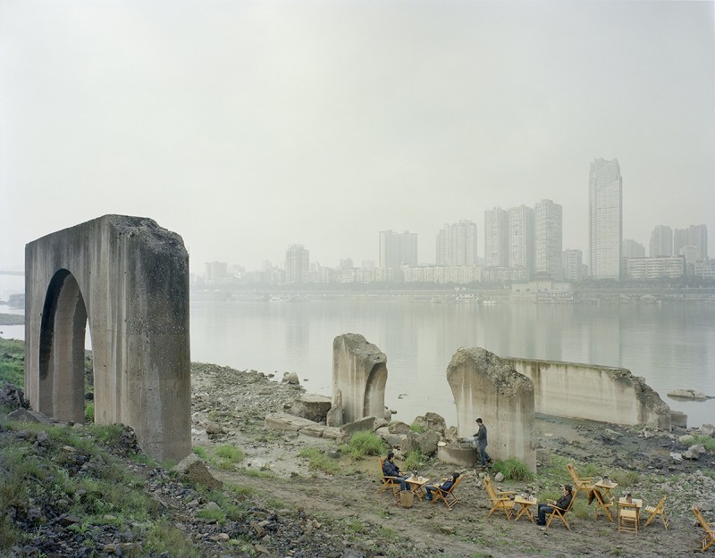 Zhang Kechun Under The Abandoned Pier 2011