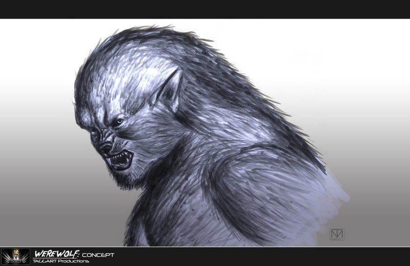 Werewolf Concept: For untitled AKIVA GOLDSMAN FILM
