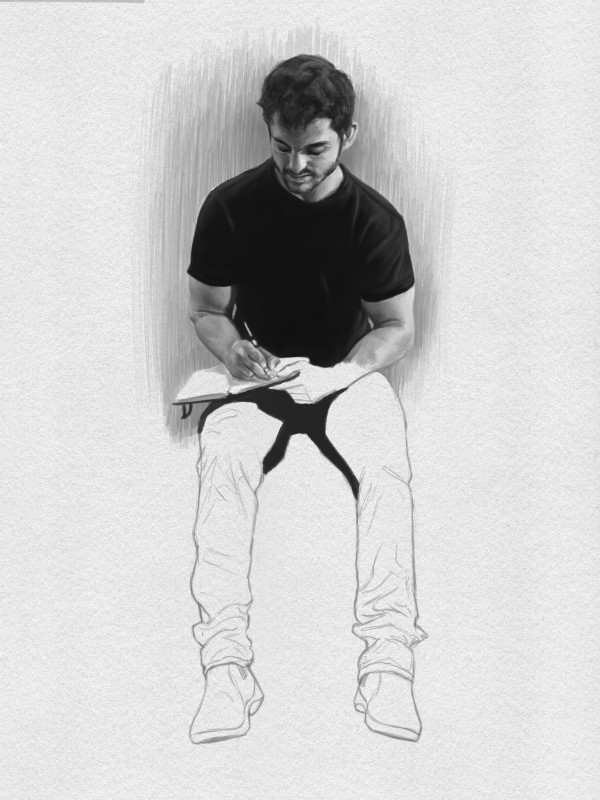 Tim Nardelli, Sketchpad Drawing, 2018