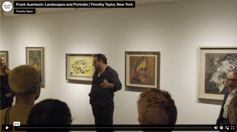 Frank Auerbach: Landscapes and Portraits
