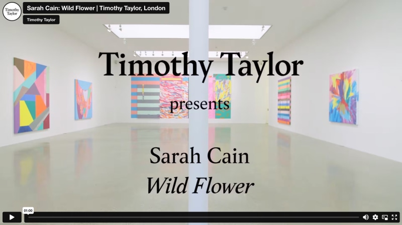 Sarah Cain: Wild Flower
