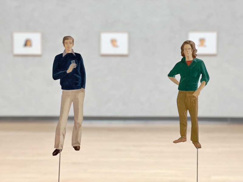 Installation view, “Alex Katz: Repetitions,” Colby College Museum of Art, 2023. Photo: Luc Demers