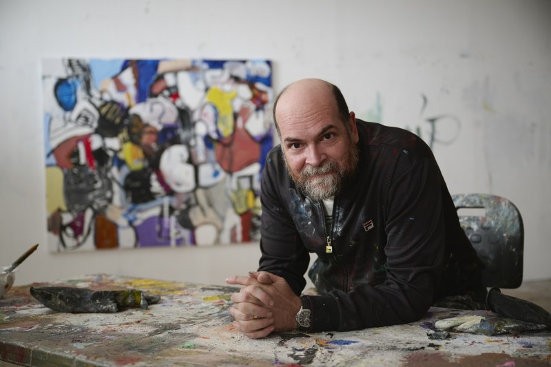 Portrait of Eddie Martinez, New York, January 2024. Photo: Jason Schmidt