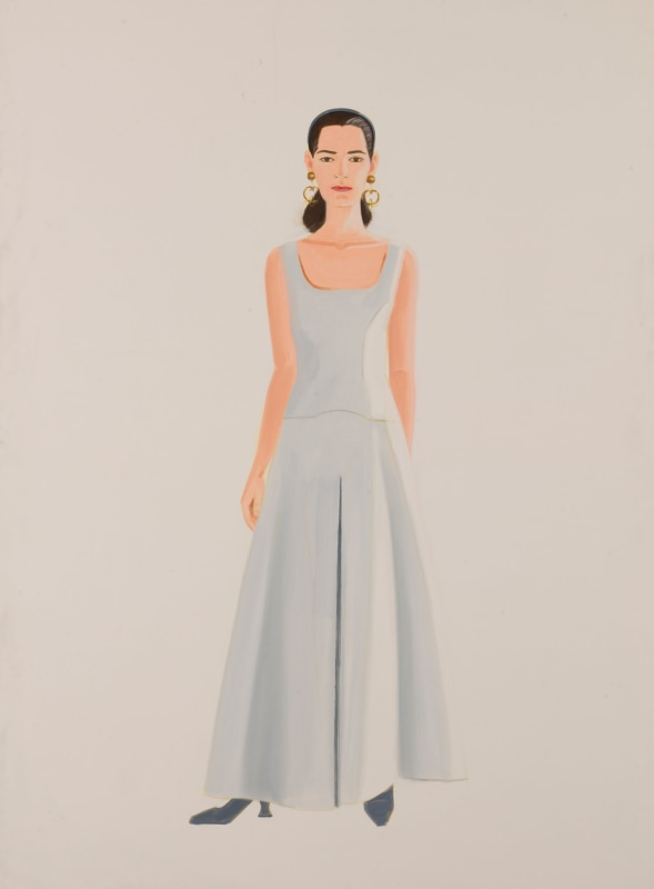 Alex Katz, "Wedding Dress 3," 1992