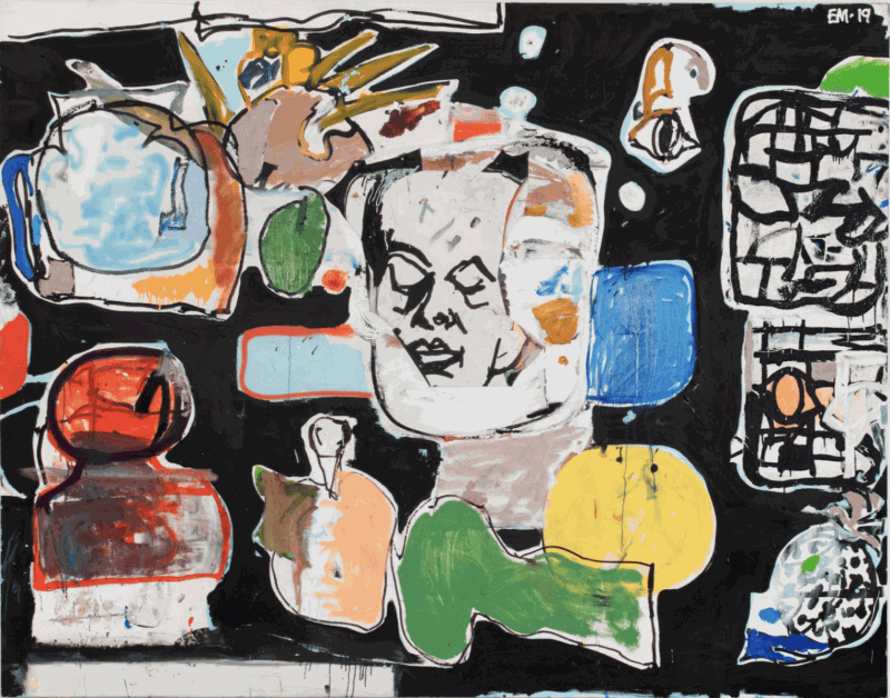 Eddie Martinez, "Inner Noise,” 2019