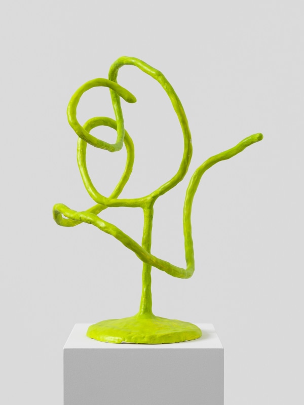 David Renggli, Spell my Name (Lori Pallam), 2024, Keramiplast and acrylic, 48 x 36 x 23 cm