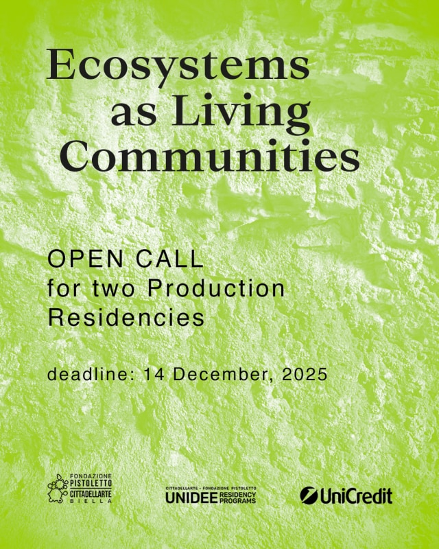 “ECOSYSTEMS AS LIVING COMMUNITIES” vol. II - OPEN CALL