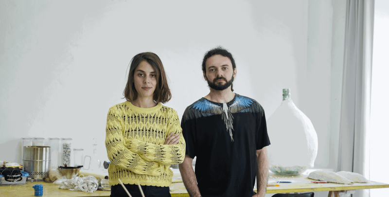 Despina Charitonidi and Davide Tagliabue (Metrocubo), Video interview with the artists of the Ecosystem as living communities residency - Cittadellarte