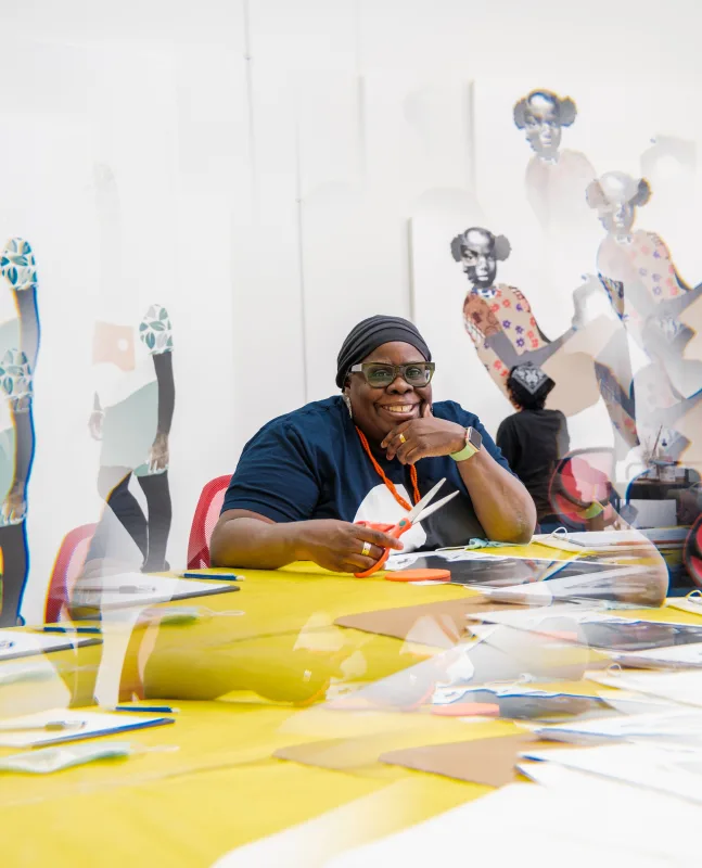 (At Home) on Art and Identity: Artist Talk with Deborah Roberts Hosted by Hirshhorn Museum and Sculpture Garden