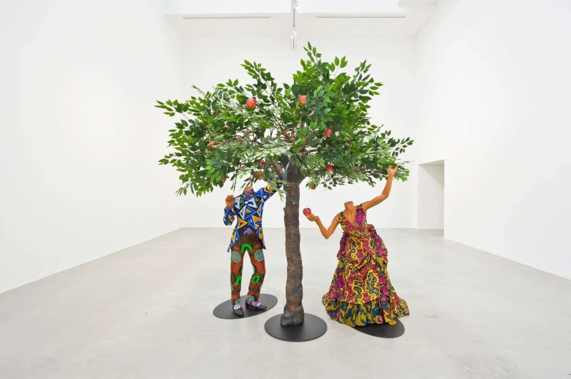 Yinka Shonibare MBE in 'The Most Real Thing: Contemporary Textiles and sculpture'