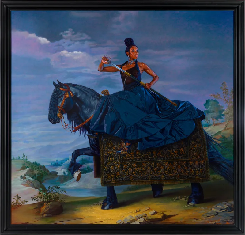 Kehinde Wiley features in 'NAOMI: In Fashion'