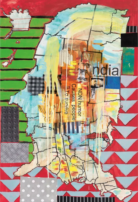 Jaune Quick-to-See Smith: Memory Map