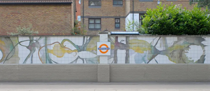 Clare Woods: Hampstead Heath Overground Station Commission