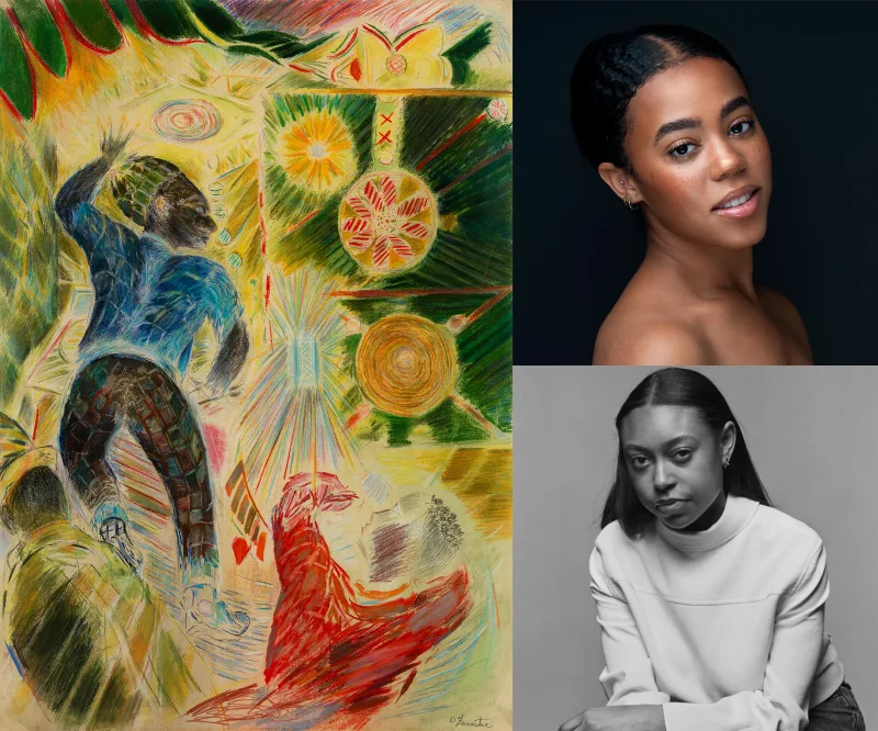 InterPlay series: Camryn Stafford and Storm Stokes play at Stephen Friedman Gallery, New York