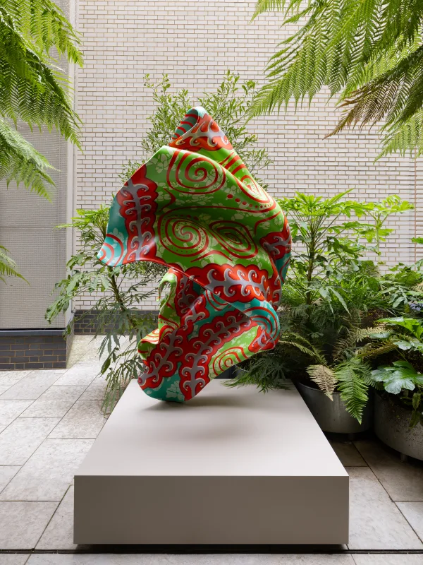 Now on view: Yinka Shonibare 'Abstract Bronze V' features in our garden space.