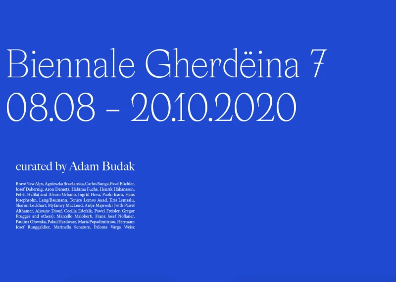 Tonico Lemos Auad at Biennale Gherdëina VII