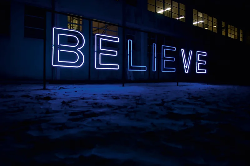 Kendell Geers is included in 'BELIEVE'