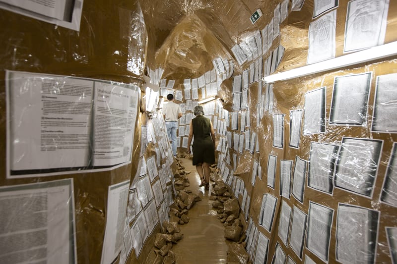 Thomas Hirschhorn is included in 'Dream on'