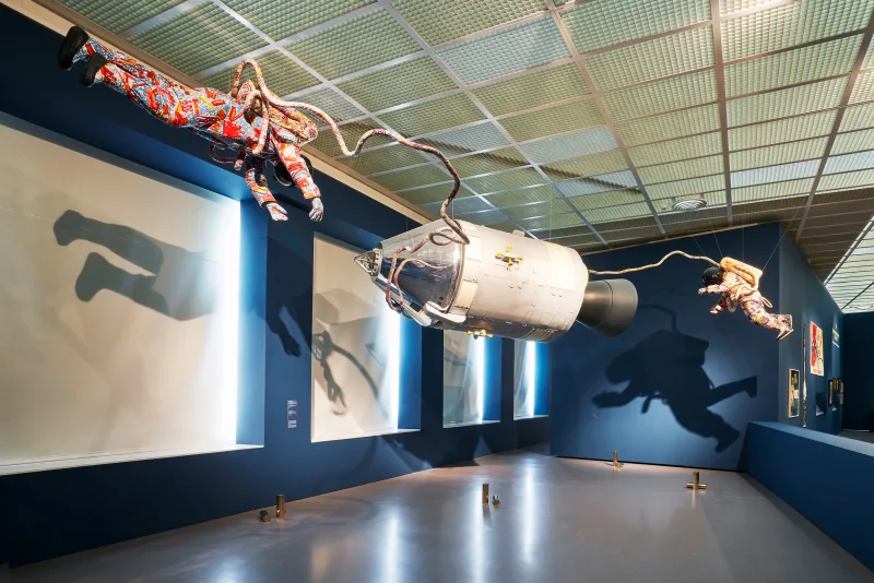 Yinka Shonibare CBE in 'Fly me to the moon. The moon landing: 50 years on'