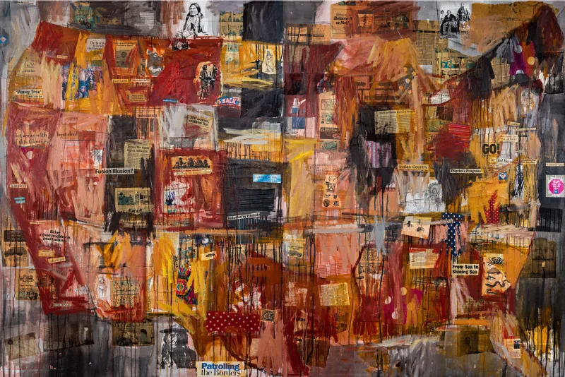 Jaune Quick-to-See Smith: Memory Map